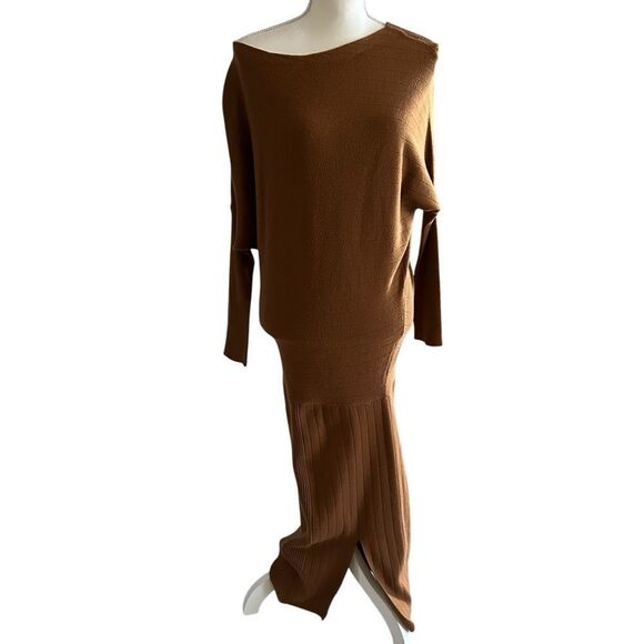 Victor Alfaro Asymmetrical Sweater Dress Size XS - Picture 6 of 8